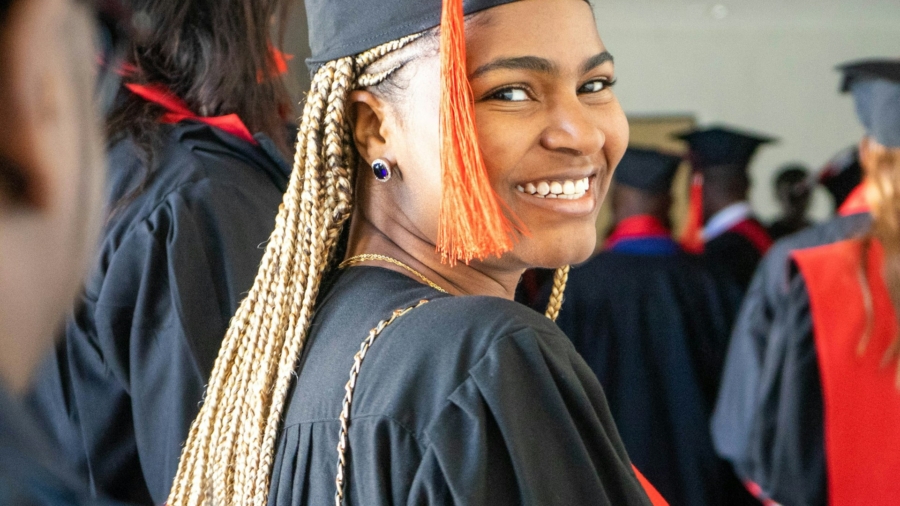 International Student secured scholarship